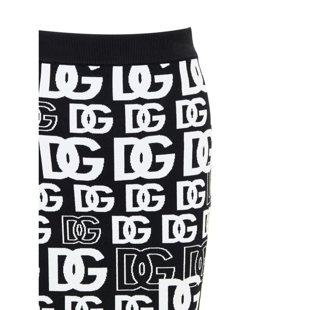 Dolce & Gabbana Black Cotton Mini Women's Skirt - Picture 3 of 5